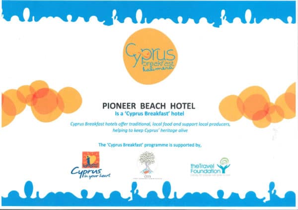 Pioneer Cyprus Breakfast