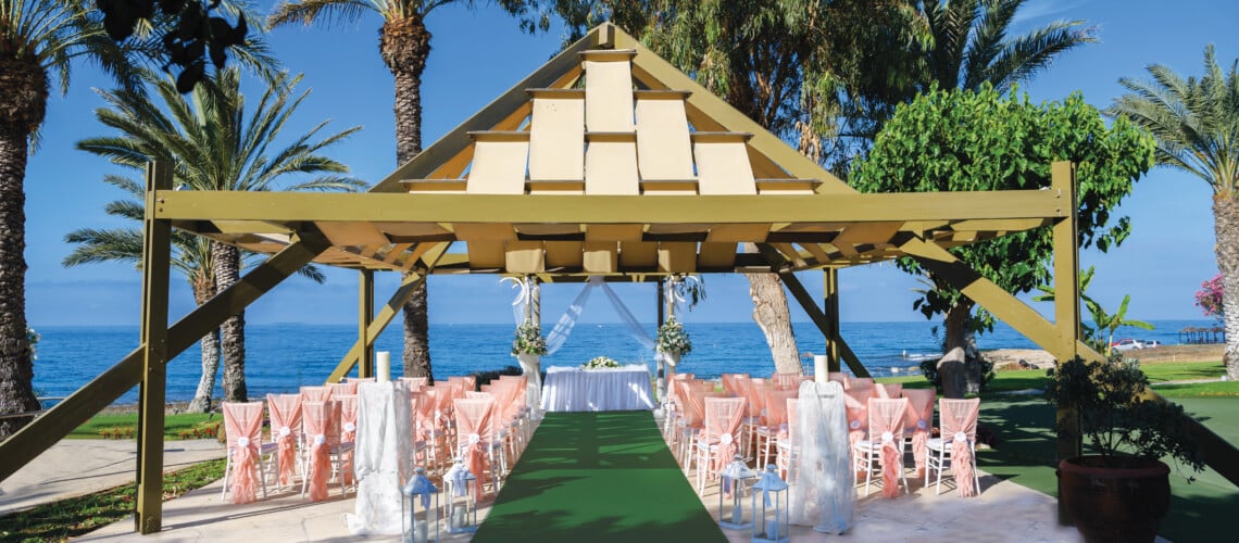 90 ATHENA BEACH HOTEL WEDDING GAZEBO