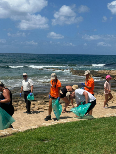 Beach clean day 2025